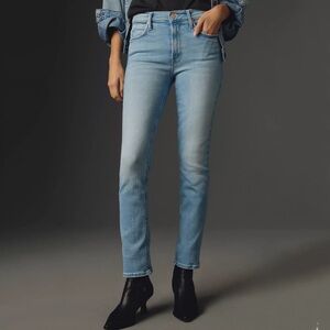 NWT MOTHER The Dazzler Mid-Rise Straight-Leg Jeans